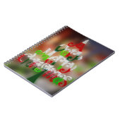 Weihnachtsbaumwünsche Notizblock (Linke Seite)