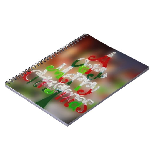 Weihnachtsbaumwünsche Notizblock (Linke Seite)