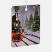 Weihnachtsbaumzug Metal Ornament Aus Metall (Vorderseite Rechts)