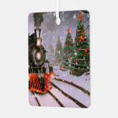 Weihnachtsbaumzug Metal Ornament Aus Metall (Vorderseite links)