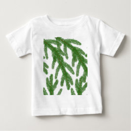 Weihnachtsbaumzweige Baby T-shirt