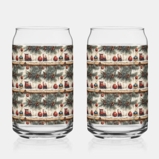 Weihnachtsbaumzweige Dosenglas (Links)