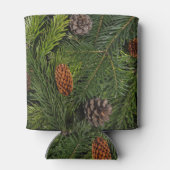 Weihnachtsbaumzweige Dosenkühler (Rückseite)