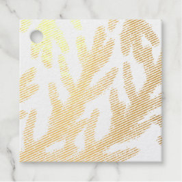 Weihnachtsbaumzweige Geschenkanhänger