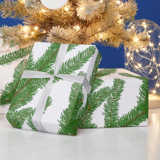 Weihnachtsbaumzweige Geschenkpapier (Feiertage)