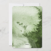 Weihnachtsbaumzweige Holiday Foto Feiertagskarte (Rückseite)