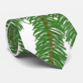 Weihnachtsbaumzweige Krawatte (Gerollt)