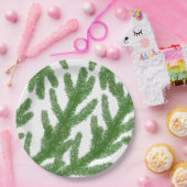 Weihnachtsbaumzweige Pappteller (Party)