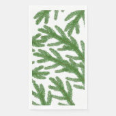 Weihnachtsbaumzweige Serviette (Vorderseite)