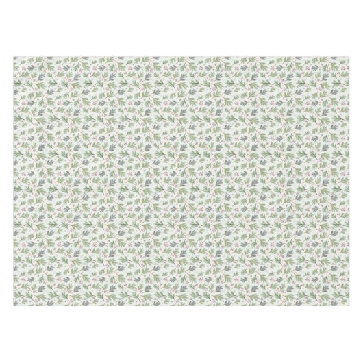 Weihnachtsbaumzweige Tischdecke (Vorderseite (Horizontal))