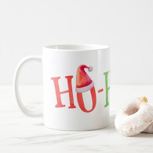 Weihnachtsbausteine Kaffeetasse (Mit Donut)