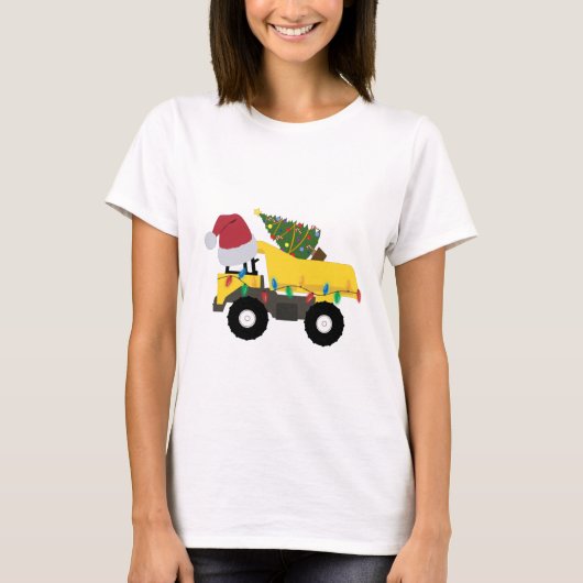 Weihnachtsbauwagen T-Shirt (Vorderseite)