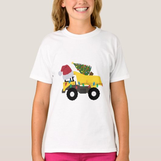 Weihnachtsbauwagen T-Shirt (Vorderseite)