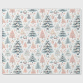 Weihnachtsbauweise Geschenkpapier (Flach)