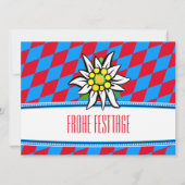 Weihnachtsbayerische Karten (Vorderseite)