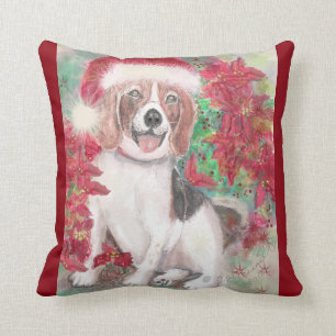 WeihnachtsBeagle Kissen