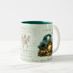 Weihnachtsbecher Geburtszene Drei Könige 330 ml Ta Zweifarbige Tasse