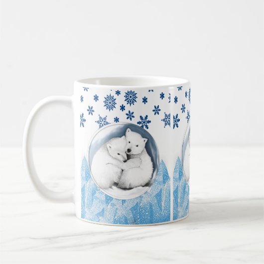 Weihnachtsbecher Kaffeetasse (Links)