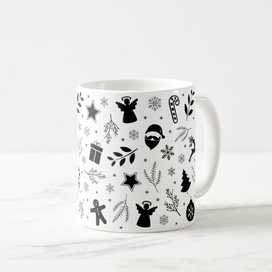 Weihnachtsbecher Kaffeetasse (VorderseiteRechts)