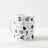 Weihnachtsbecher Kaffeetasse (Vorderseite Links)