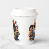 Weihnachtsbecher Pappbecher (Links)