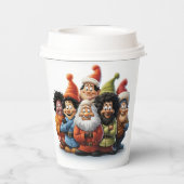 Weihnachtsbecher Pappbecher (Rückseite)
