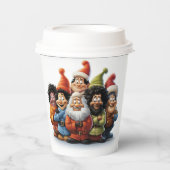 Weihnachtsbecher Pappbecher (Vorderseite)