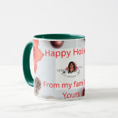 Weihnachtsbecher Tasse (Vorderseite Links)