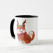 Weihnachtsbecher Tasse (Vorderseite Links)