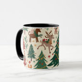 Weihnachtsbecher Tasse (Vorderseite Links)