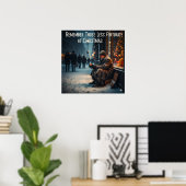 WEIHNACHTSBEDÜRFNISSE ERINNERN SIE SICH AN DIE ARM POSTER (Heimbüro)