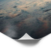 WEIHNACHTSBEDÜTUNG BILD DENKE AN DIE ARMEN POSTER (Ecke)