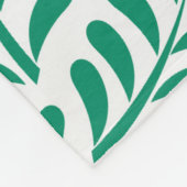 Weihnachtsbeeren Fleecedecke (Ecke)