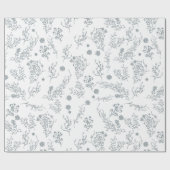 Weihnachtsbeeren Geschenkpapier (Flach)