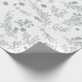 Weihnachtsbeeren Geschenkpapier (Ecke)