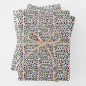 Weihnachtsbeeren Geschenkpapier Set (Beispiel)