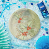 Weihnachtsbeeren Pappteller (Party)