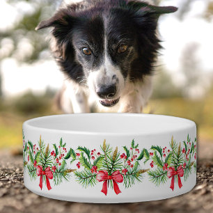 Weihnachtsbeeren Rotes Bugtier Napf