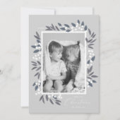 Weihnachtsbeeren - Urlaubskarte Feiertagskarte (Vorderseite)