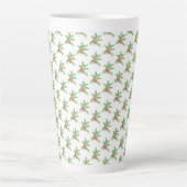 Weihnachtsbeeren Weihnachten Milchtasse (Vorderseite)