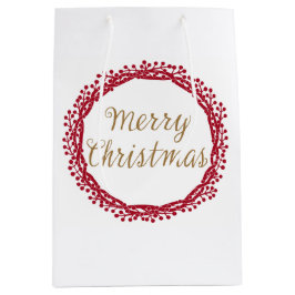 Weihnachtsbeerentasche Mittlere Geschenktüte