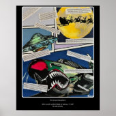 'Weihnachtsbegegnungen' Malerei auf einem Poster (Vorne)