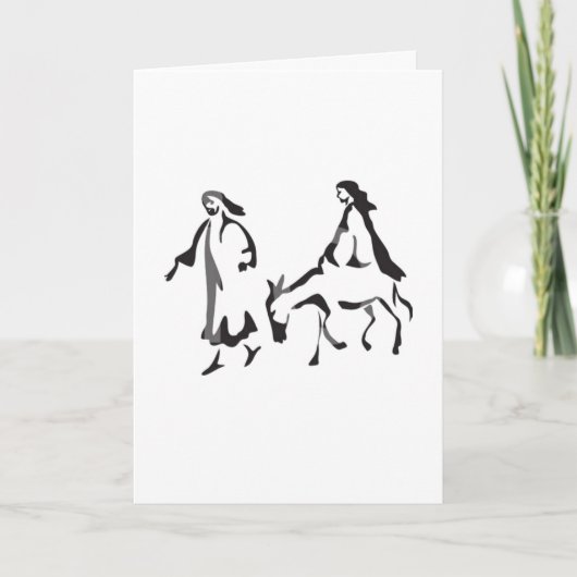 Weihnachtsbegriff Dankeskarte (Vorderseite)