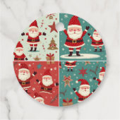 Weihnachtsbegütertags Geschenkanhänger (Rückseite)