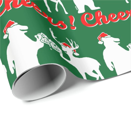 Weihnachtsbeifall! Geschenkpapier (Rolleneckpunkt)