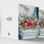 WeihnachtsBeileids-Karte - denkend an Sie Feiertagskarte