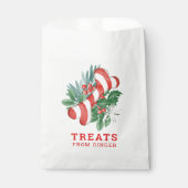 Weihnachtsbein Geschenktütchen (Vorderseite)