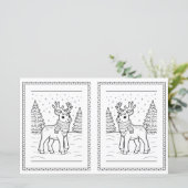 Weihnachtsbelag für Kinder (Stehend Vorderseite)