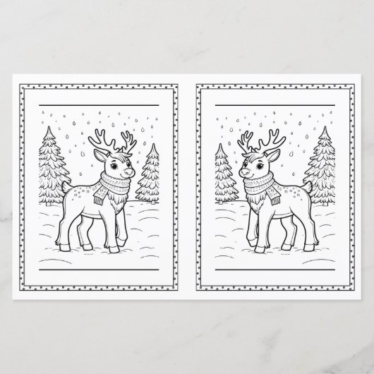 Weihnachtsbelag für Kinder (Vorderseite)