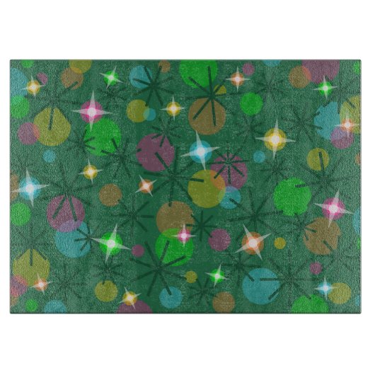 Weihnachtsbeläge Schneidebrett (Vorderseite)